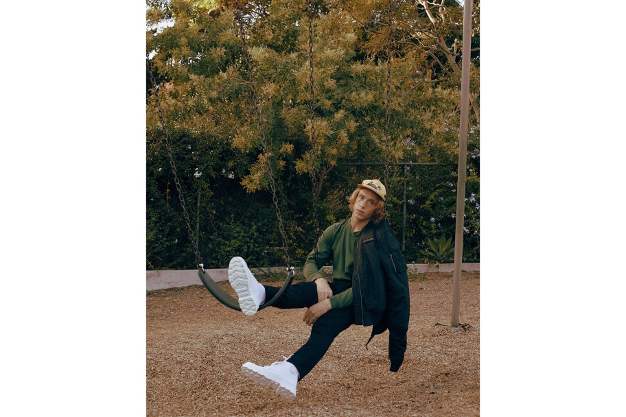 سترة طيران مدينة البلاديوم رجالي أسود