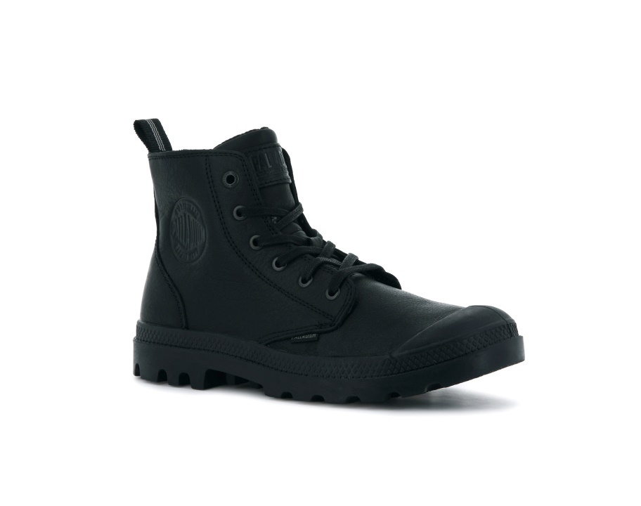 Palladium Pampa Hi Zip Lth Ess أسود