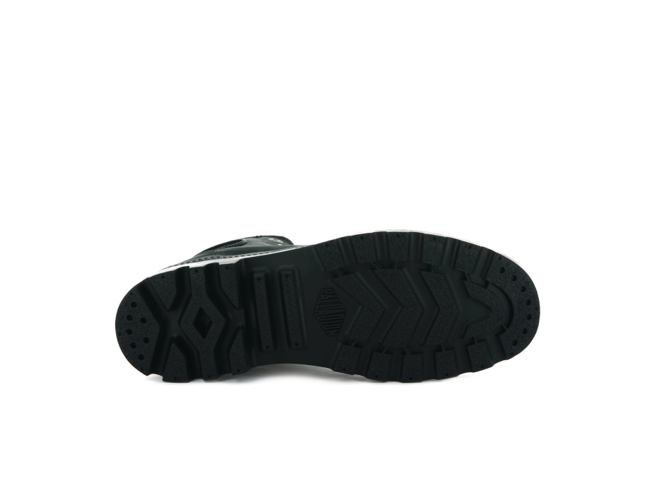 Palladium Pampa Hi Zip Nubuck أسود
