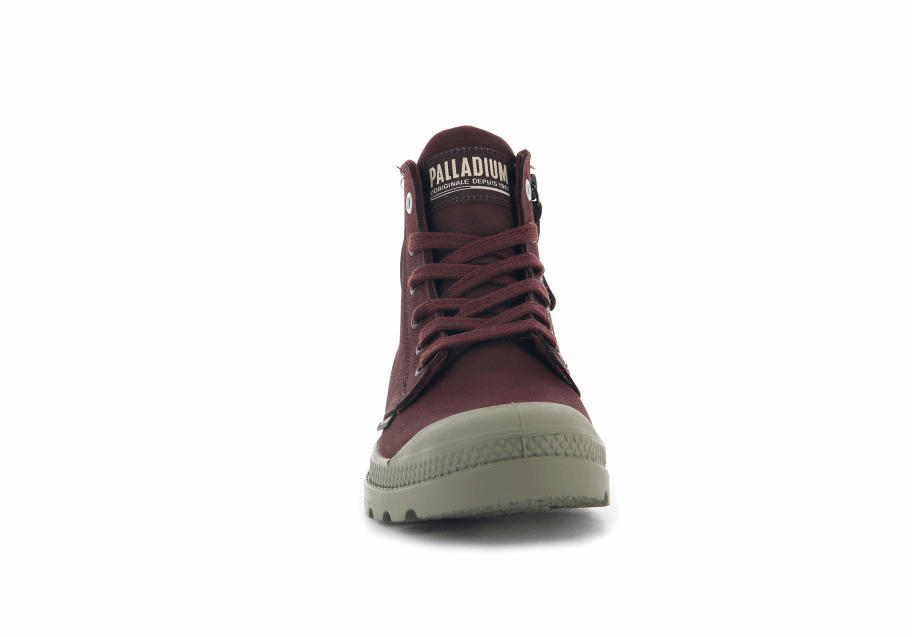 Palladium Pampa Hi Zip Sl Decadent Chocolate