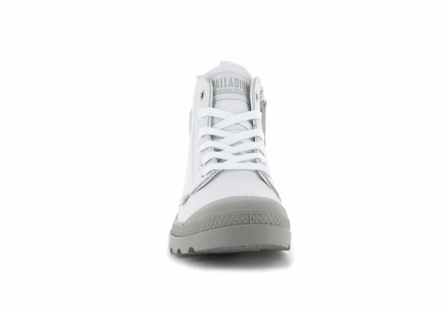 Palladium Pampa Hi Zip Sl أبيض نجمة
