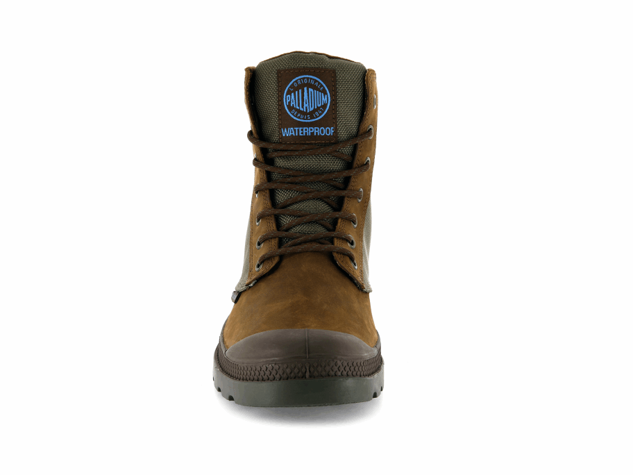 Palladium Pampa Sport Cuff Wpn Bridle Brown Moon ضباب