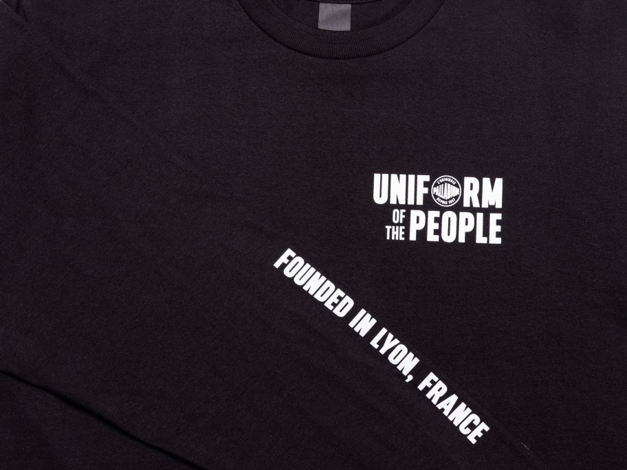 بلاديوم Uop طويل Slv تي شيرت أسود