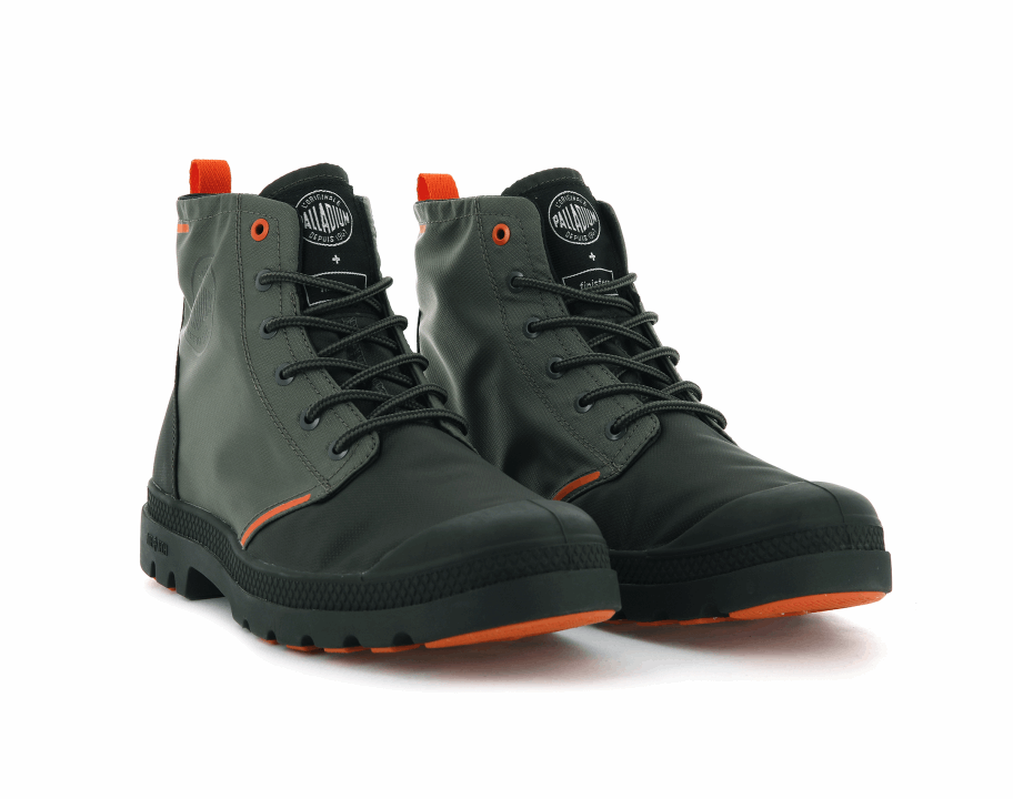 البلاديوم بالافين إعادة تدوير الزيتون الداكن